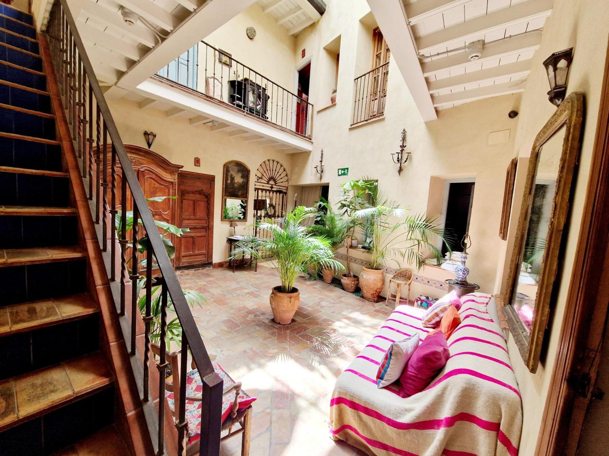 Hostal Casa Del Buen Viaje Севилья Экстерьер фото